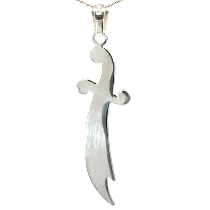 Zulfiqar Sterling Silver Pendant