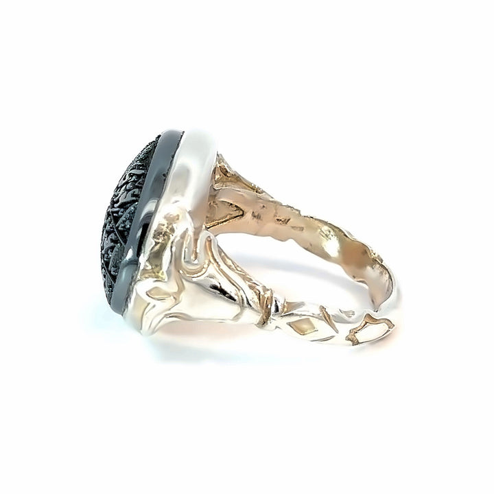 Hadeed Cheeni Sterling Sliver Ring | US Size 10.5