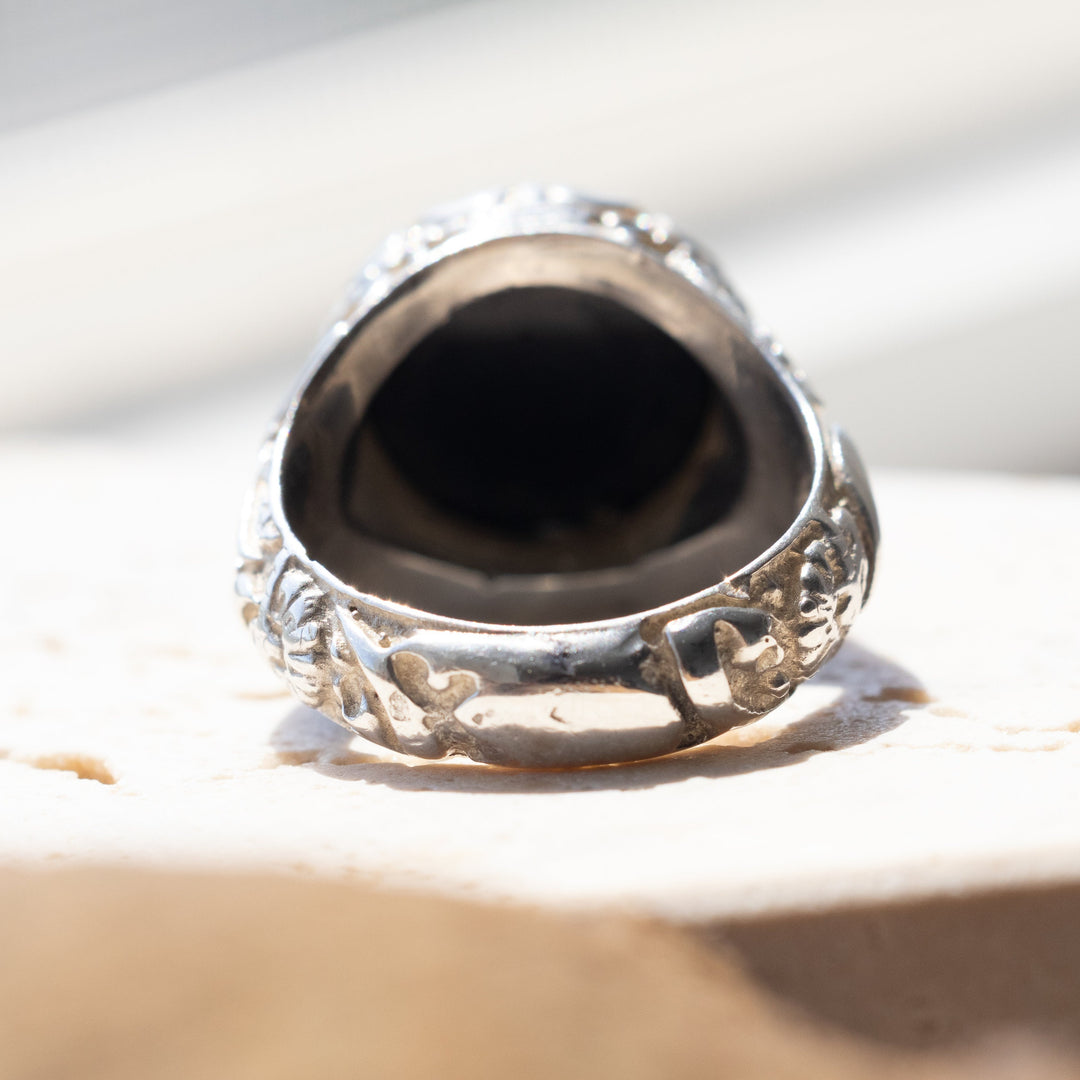 Midnight Majesty Sterling Silver Ring