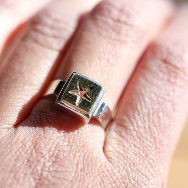 Hirz al-Tayyar Sterling Silver Ring