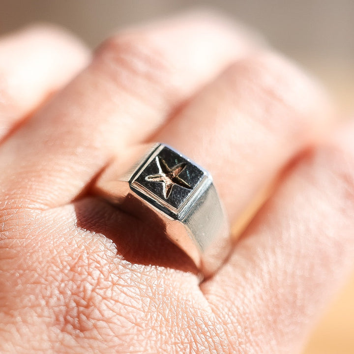 Najm Al-Hirz Sterling Silver Ring