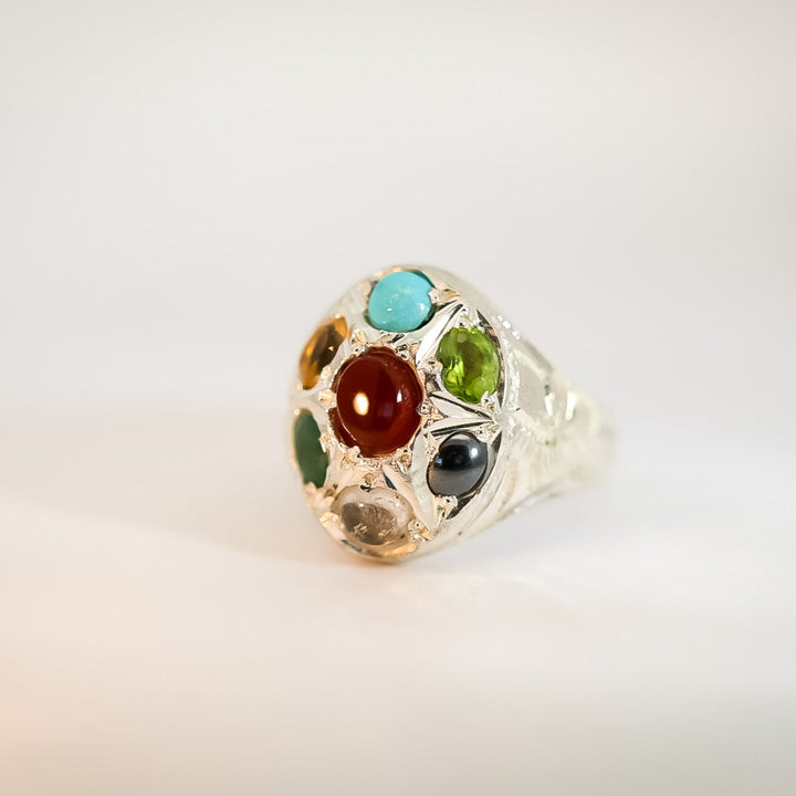 Saba Jawahir Sterling Silver Ring