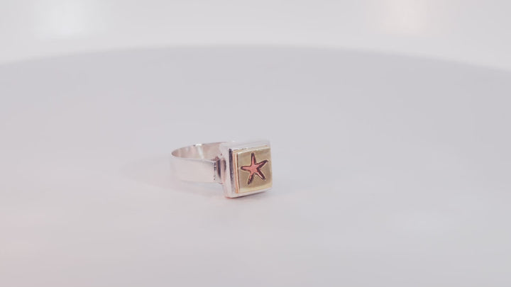 Hirz al-Tayyar Sterling Silver Ring