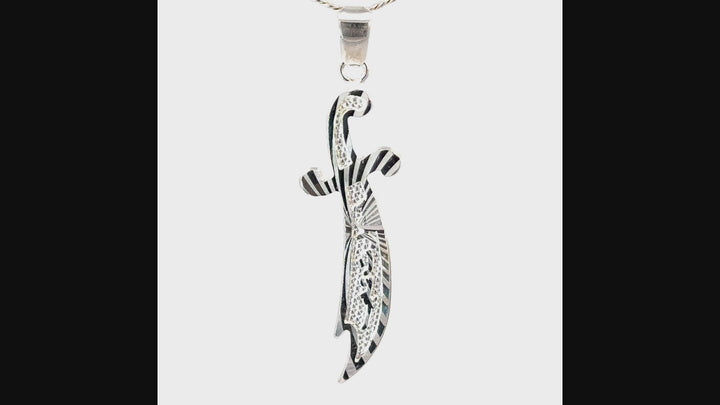 Zulfiqar Sterling Silver Pendant