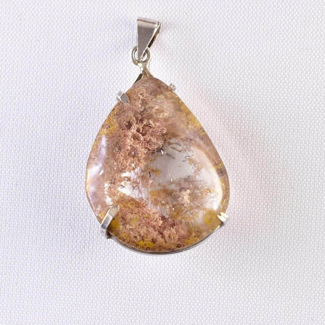 Quartz Sterling Silver Pendant - Al Ali Gems