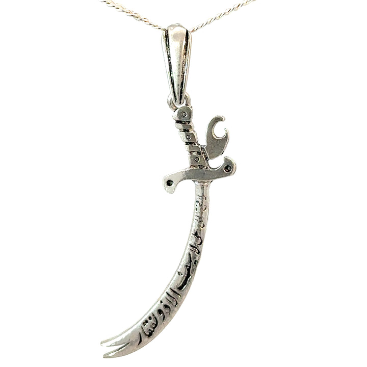 Zulfiqar Sterling Silver Pendant