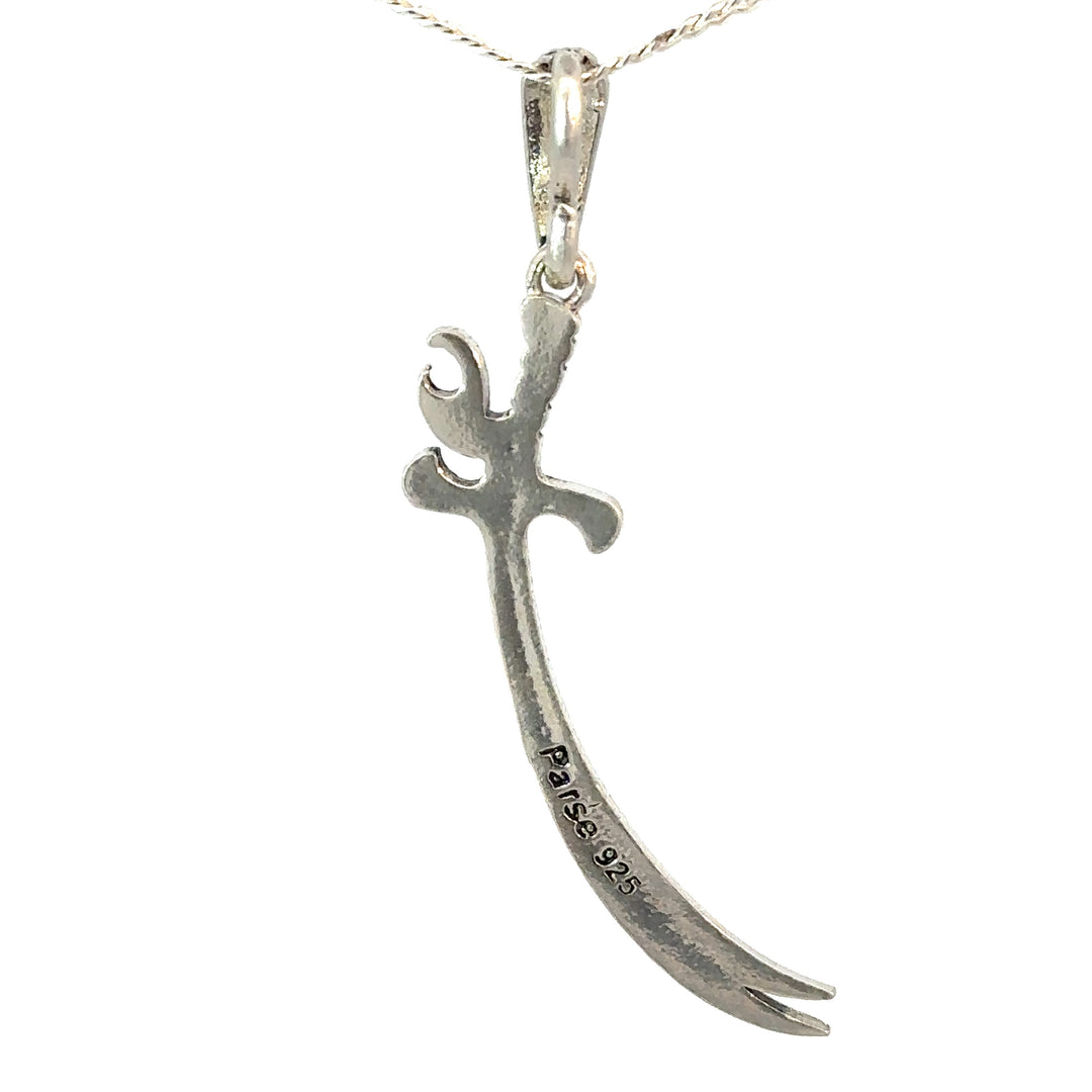 Zulfiqar Sterling Silver Pendant