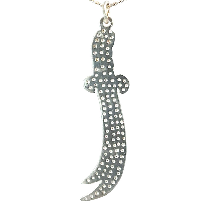 Zulfiqar Sterling Silver Pendant