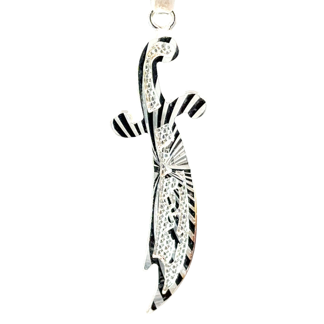 Zulfiqar Sterling Silver Pendant