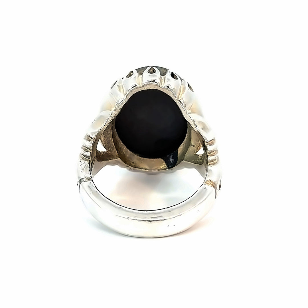 Hadeed Cheeni Sterling Sliver Ring | US Size 10
