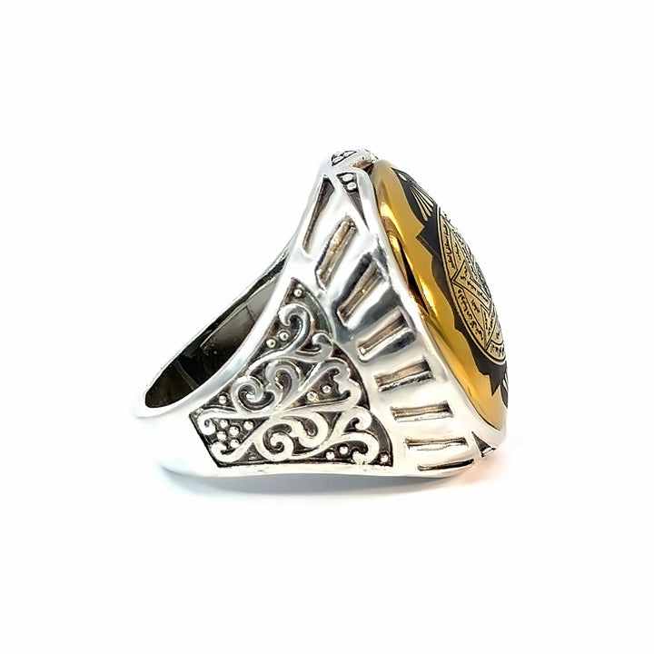 Hadeed Cheeni Sterling Sliver Ring | US Size 12