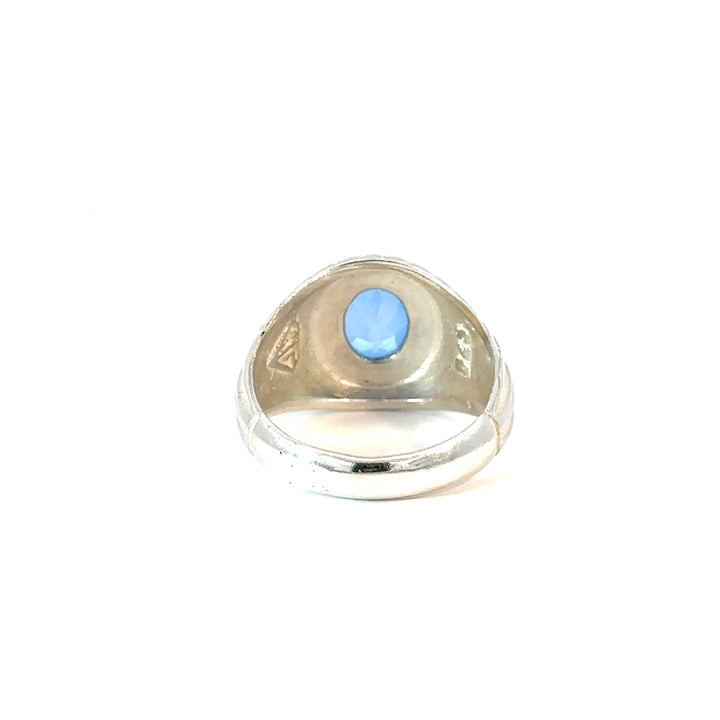 Sparkling Solace Topaz Sterling Silver Women Ring | US Size 10