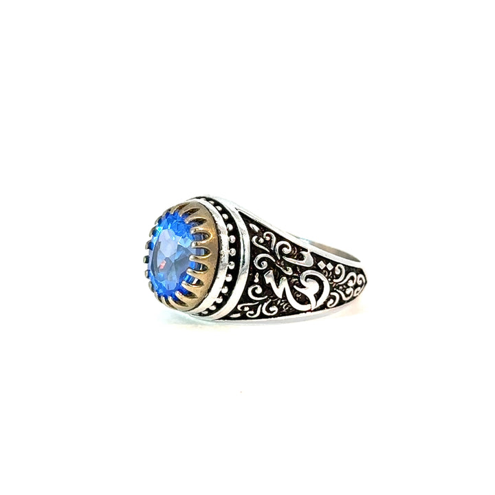 Persian Princess Topaz Sterling Silver Women Ring