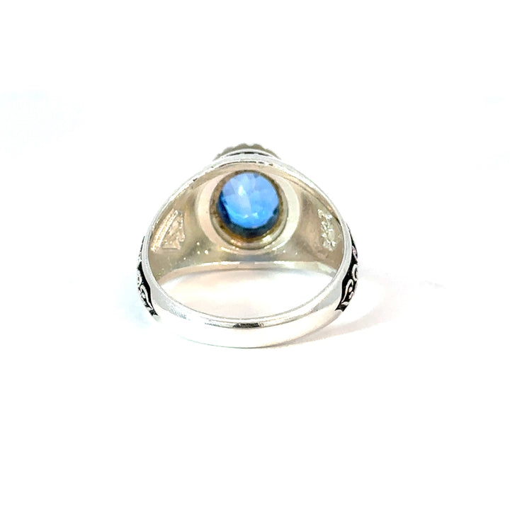 Persian Princess Topaz Sterling Silver Women Ring