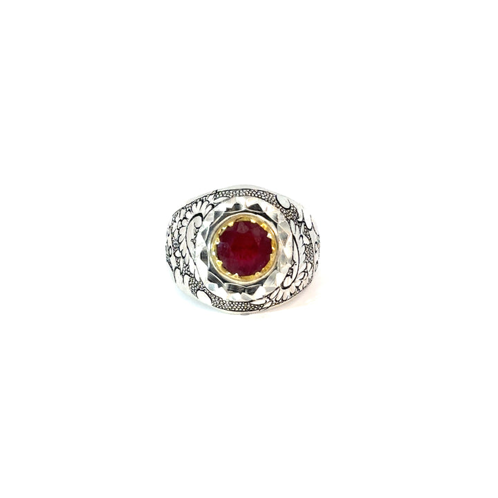 Ruby Majesty Sterling Silver Ring | US Size 10