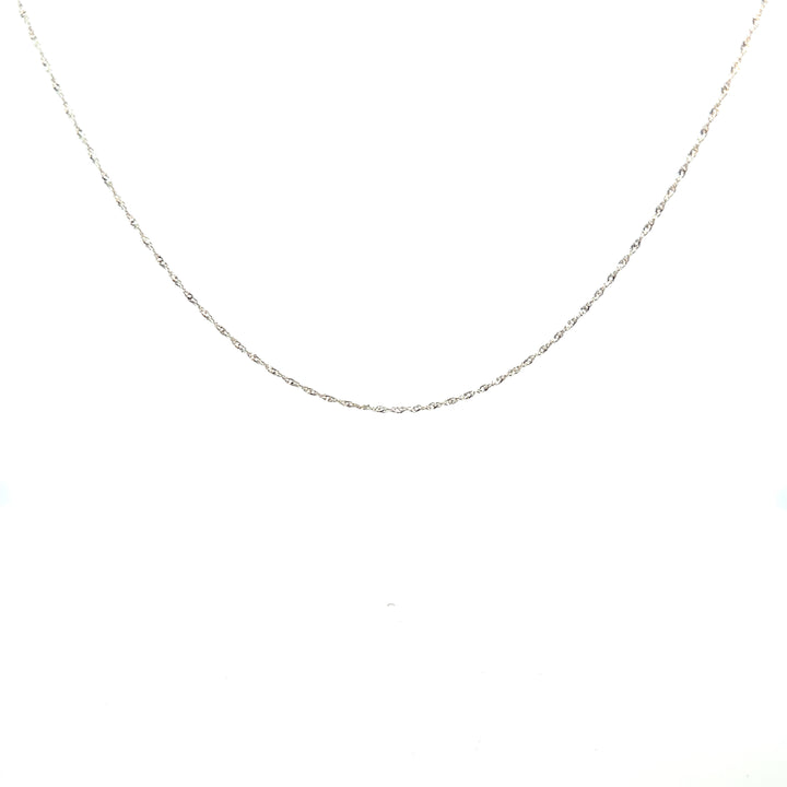 Sterling Silver Singapore Chain