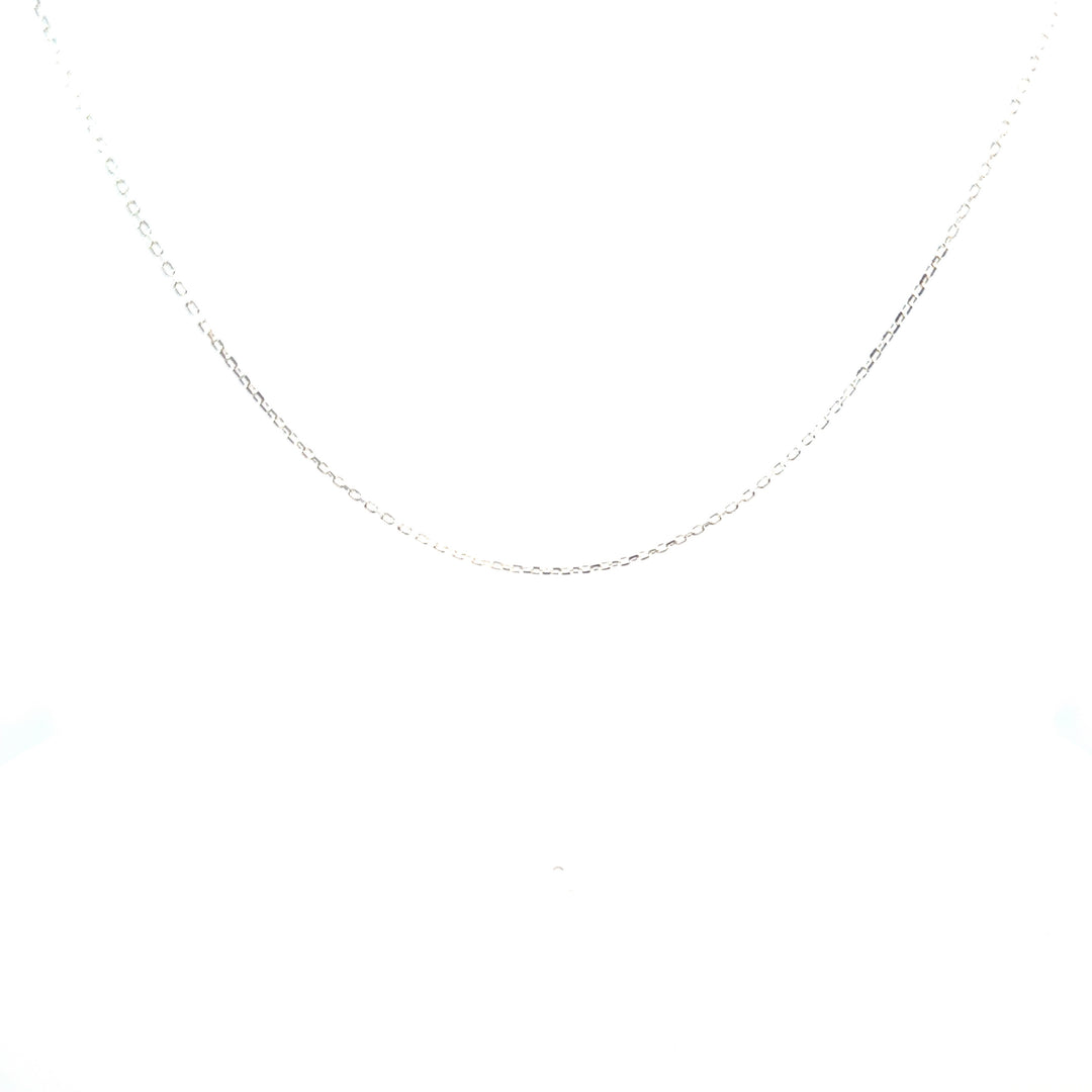 Sterling Silver Diamond Cut Anchor Chain