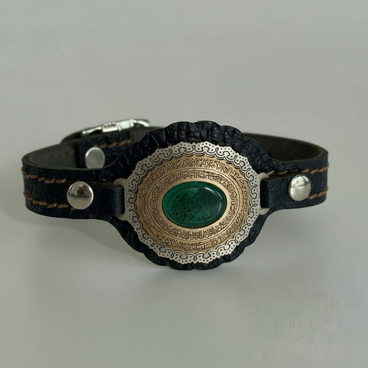 Najm al-Wilāyah Yemeni Aqeeq Engraved Bracelet