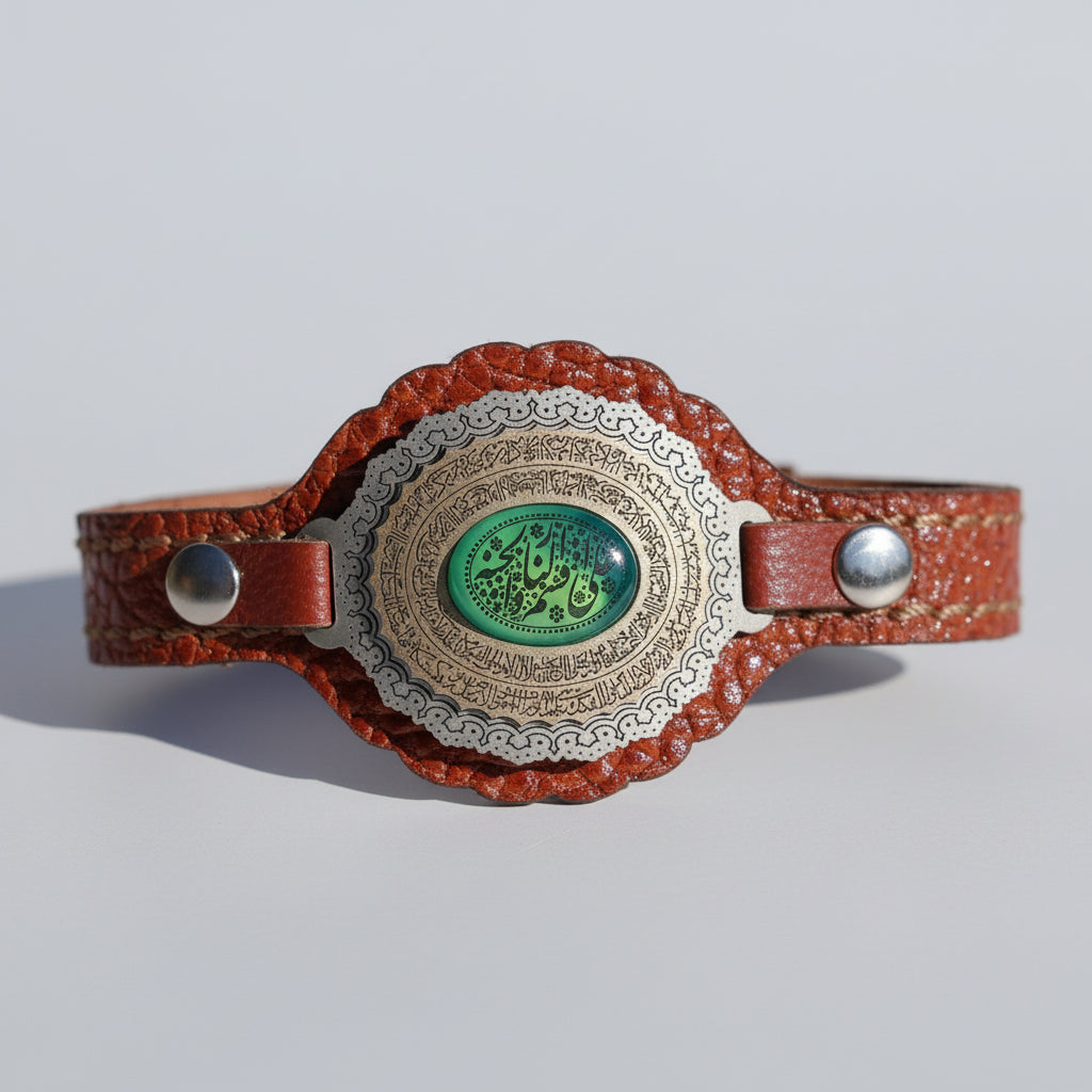 Siraj al-Hikmah Yemeni Aqeeq Engraved Bracelet