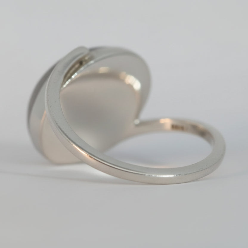 Nafas Al-Rahma Yemeni Aqeeq Sterling Silver Ring