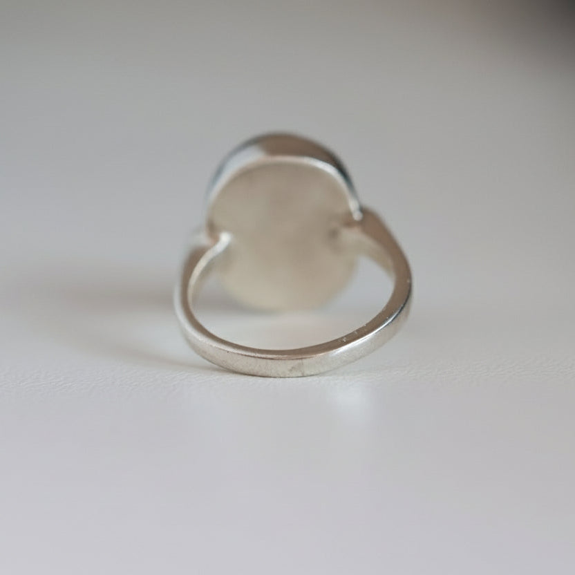 Nurayah al-Waliyyah Yemeni Aqeeq Sterling Silver Ring