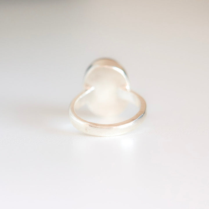 Fatih al-Abwab Yemeni Aqeeq Sterling Silver Ring