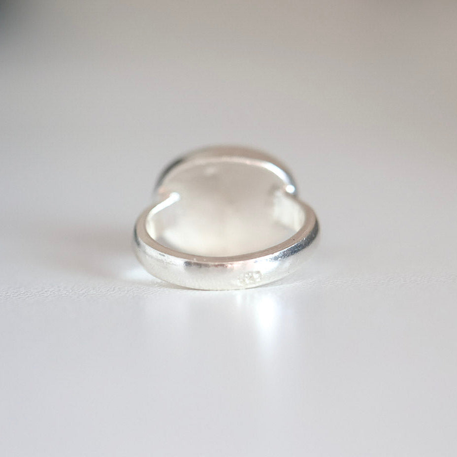 Ya Muwafiq Yemeni Aqeeq Sterling Silver Ring