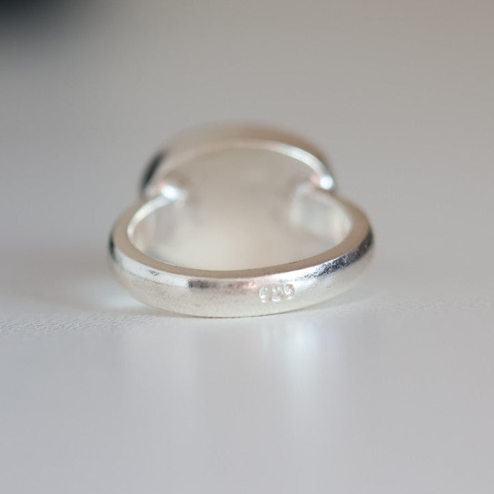 Sawt al-Takbeer Yemeni Aqeeq Sterling Silver Ring