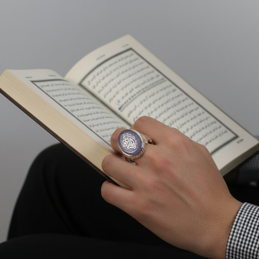 Qamar Al-Hashimi Sterling Silver Ring