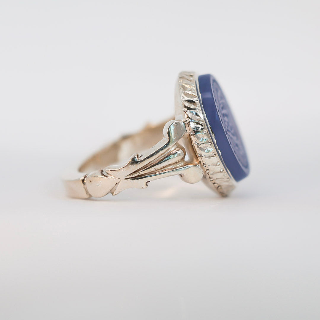 Qamar Al-Hashimi Sterling Silver Ring