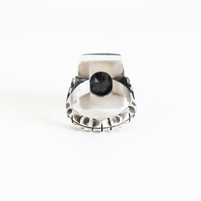 Siyaj Al-Hifdh Hadeed Cheeni Sterling Silver Ring