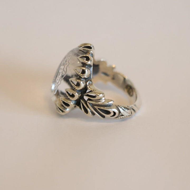 Ahd Al-Wilayah Dur al-Najaf Sterling Silver Ring