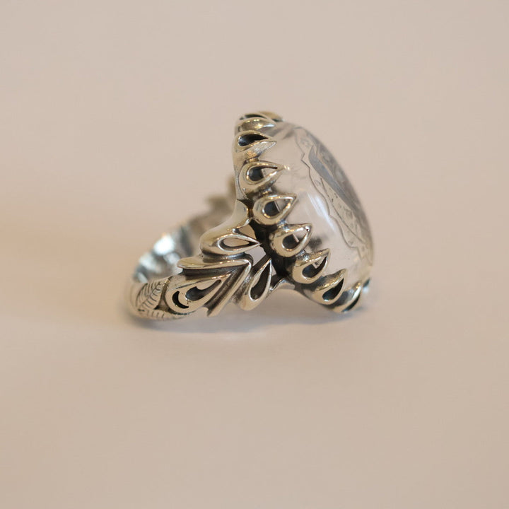 Ahd Al-Wilayah Dur al-Najaf Sterling Silver Ring