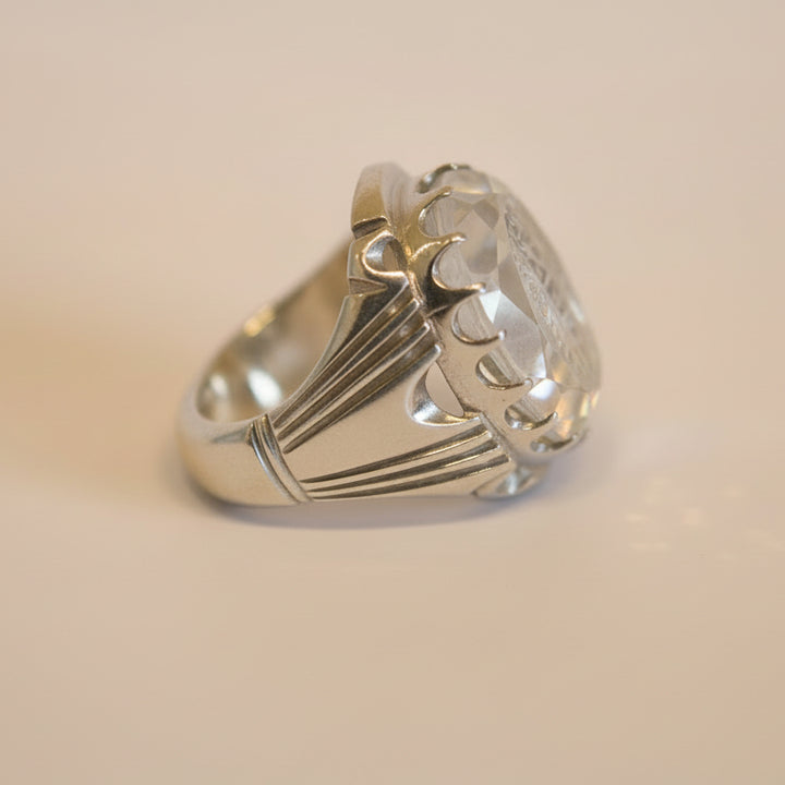 Maqam Al-Haybah Dur Najaf Sterling Silver Ring