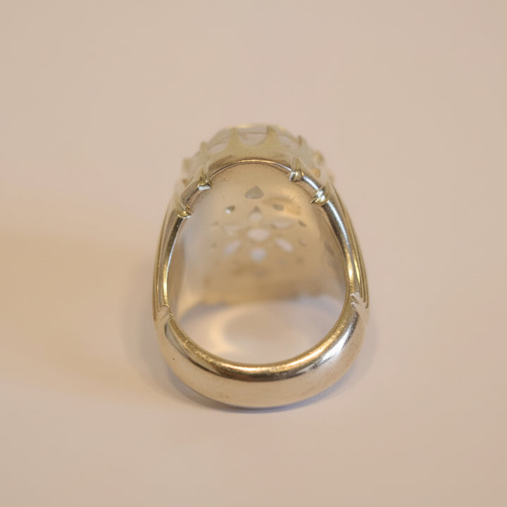 Maqam Al-Haybah Dur Najaf Sterling Silver Ring