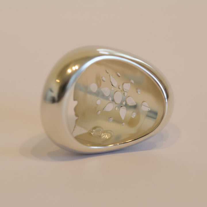 Maqam Al-Haybah Dur Najaf Sterling Silver Ring