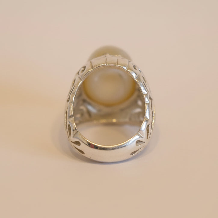 Qubbat Al-Nida Dur Najaf Sterling Silver Ring