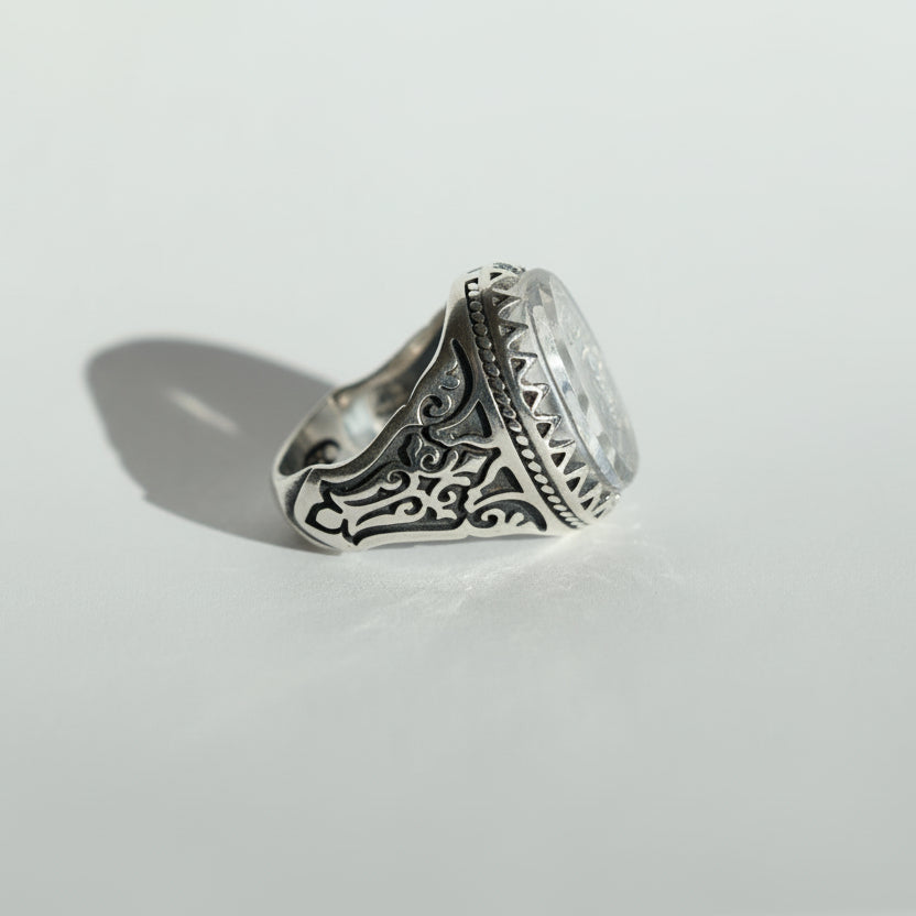 Safwat al-Athar Dur Najaf Sterling Silver Ring