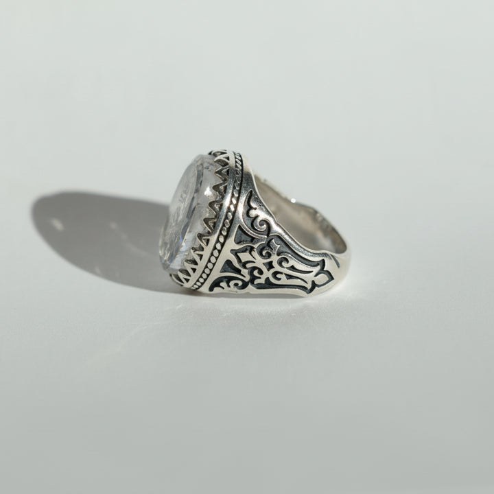 Safwat al-Athar Dur Najaf Sterling Silver Ring
