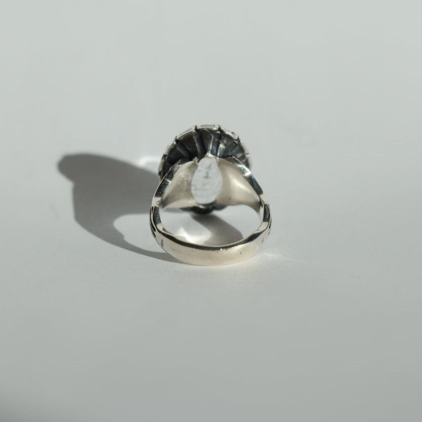Bayan Al Dur Najaf Sterling Silver Ring