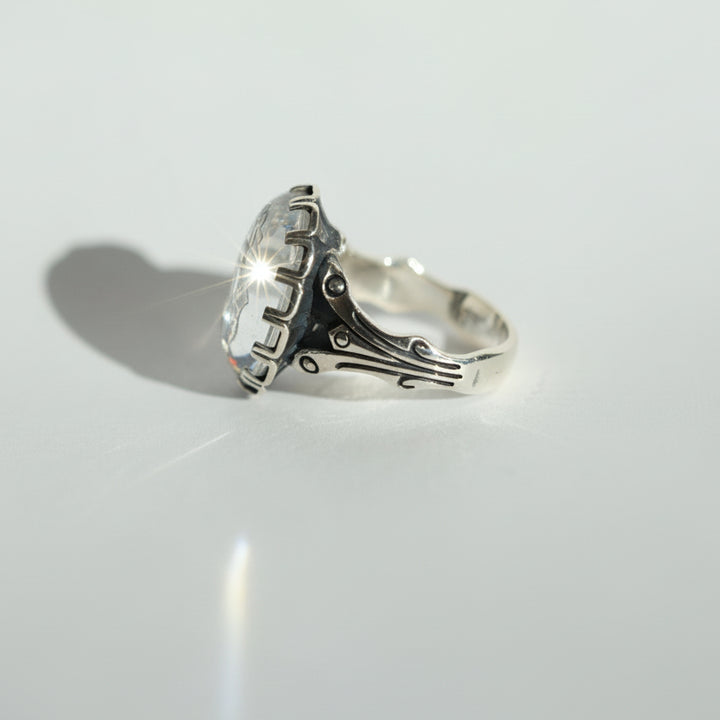 Bayan Al Dur Najaf Sterling Silver Ring