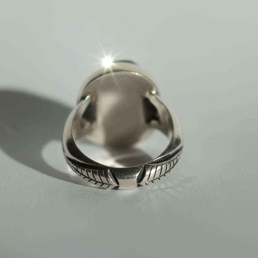 Haybat Al-Zaman Dur Najaf Sterling Silver Ring