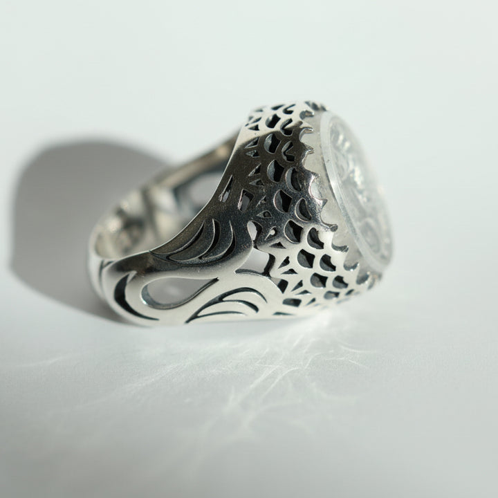 Asl al-Dur Najaf Sterling Silver Ring