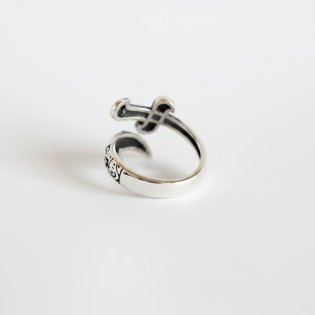 Rawasin Al Zulfiqar Sterling Silver Ring