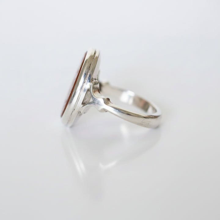 Dalil Al-Yaqeen Yemeni Aqeeq Sterling Silver Ring