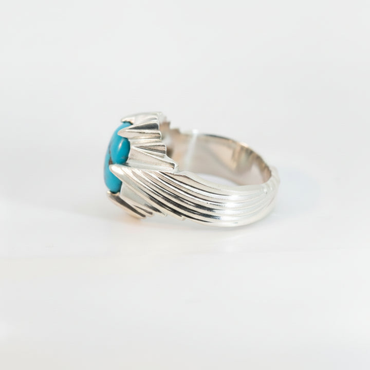 Parvaz Neyshabur Turquoise Sterling Silver Ring