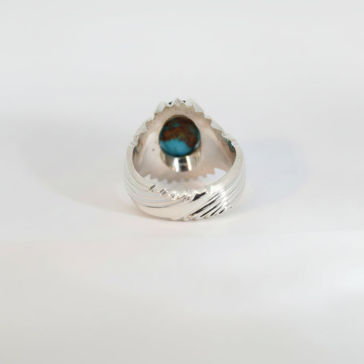 Parvaz Neyshabur Turquoise Sterling Silver Ring