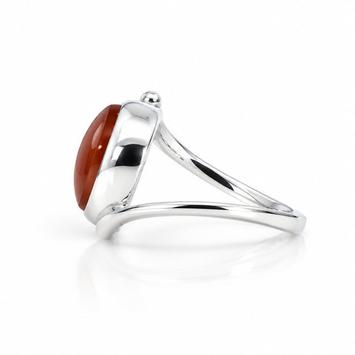 Saylan Yemeni Aqeeq Sterling Silver Ring