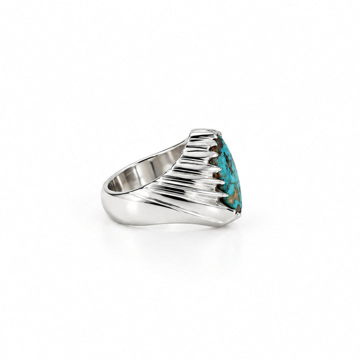 Kuhsar Neyshabur Turquoise Sterling Silver Ring