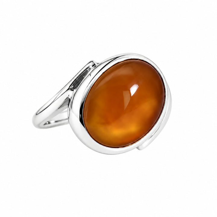 Saylan Yemeni Aqeeq Sterling Silver Ring